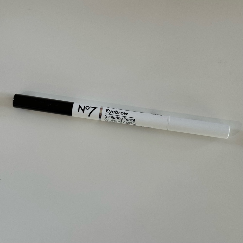 NWT No 7 Eyebrow Sculpting Pencil | Black